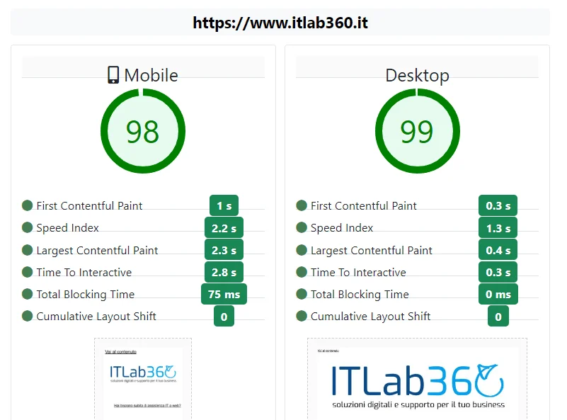 Google Page Speed Insights