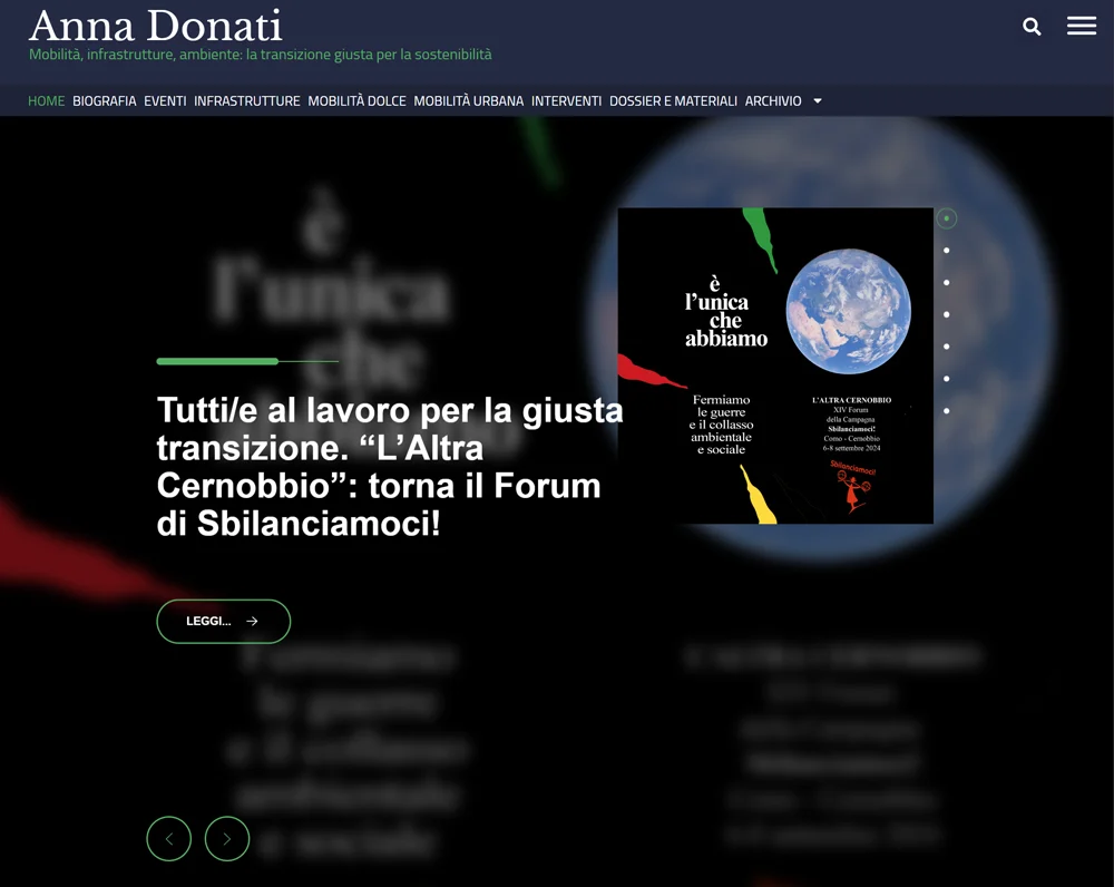 Portfolio lavori ITLab360: annadonati.it